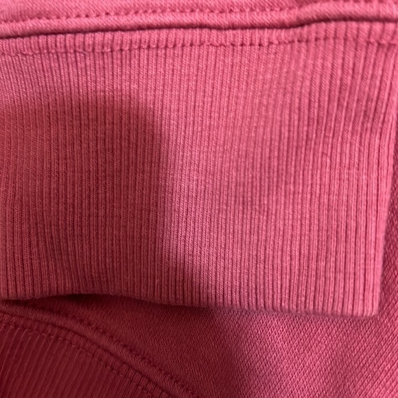 Cabelas Womens Logo Crewneck Mauve w Gray Worn Look Logo Size Med - Picture 4 of 7